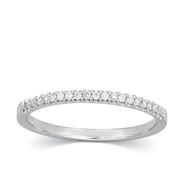 White Gold Diamond Band, 0.23Cttw SVS Fine Jewelry Oceanside, NY