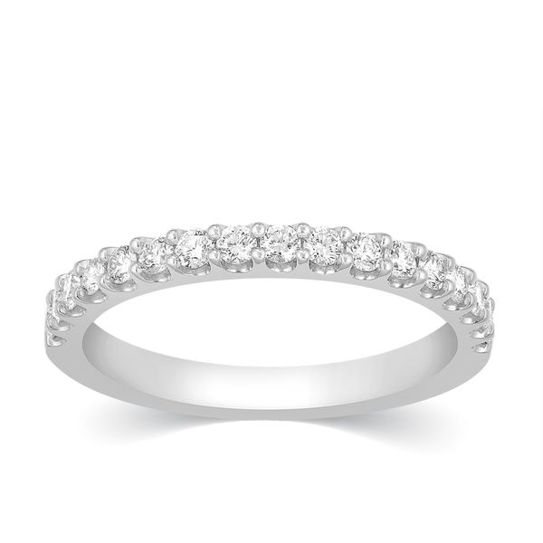 White Gold Diamond Band, 0.36Cttw SVS Fine Jewelry Oceanside, NY