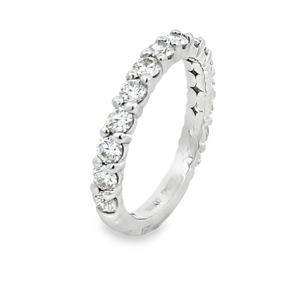 Forevermark Platinum Shared Prong Diamond Band, 1.05ctw Size 6.5 Image 3 SVS Fine Jewelry Oceanside, NY