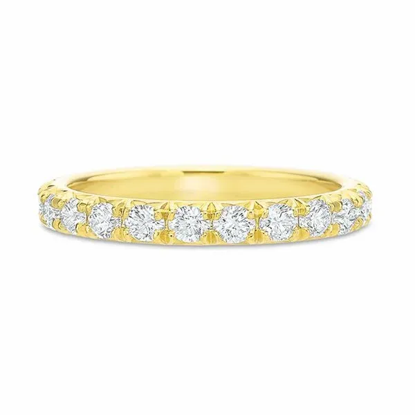 Forevermark 18K Yellow Gold Diamond Wedding Band SVS Fine Jewelry Oceanside, NY