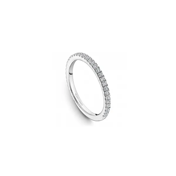 Noam Carver White Gold & Diamond Wedding Band SVS Fine Jewelry Oceanside, NY