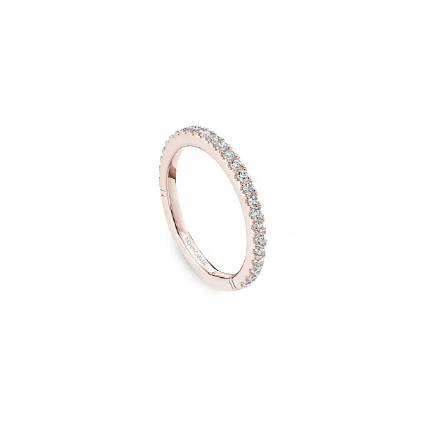 Noam Carver Rose Gold & Diamond Wedding Band SVS Fine Jewelry Oceanside, NY