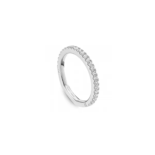 Noam Carver White Gold & Diamond Wedding Band SVS Fine Jewelry Oceanside, NY
