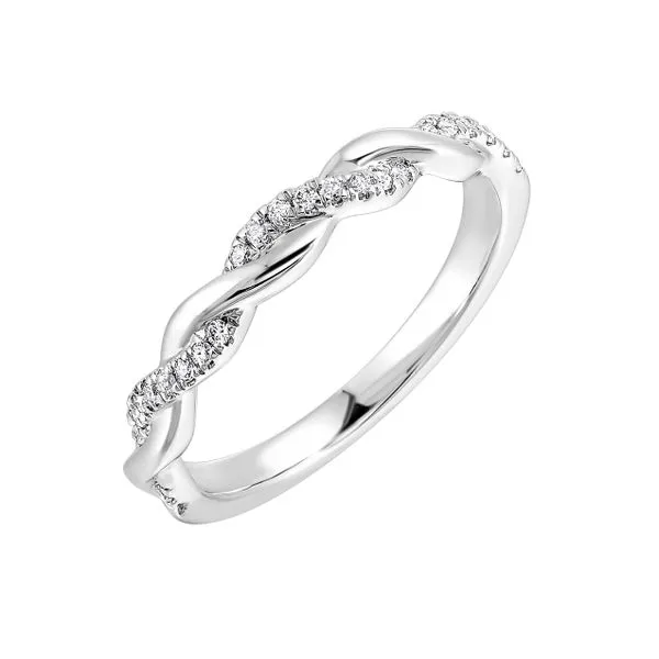 Lab Grown Diamond Twist Band Image 2 SVS Fine Jewelry Oceanside, NY