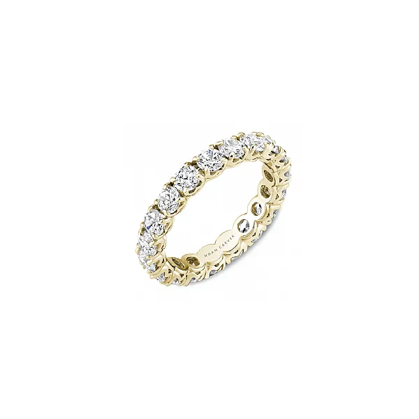 Noam Carver Glow Yellow Gold & Diamond Eternity Band SVS Fine Jewelry Oceanside, NY