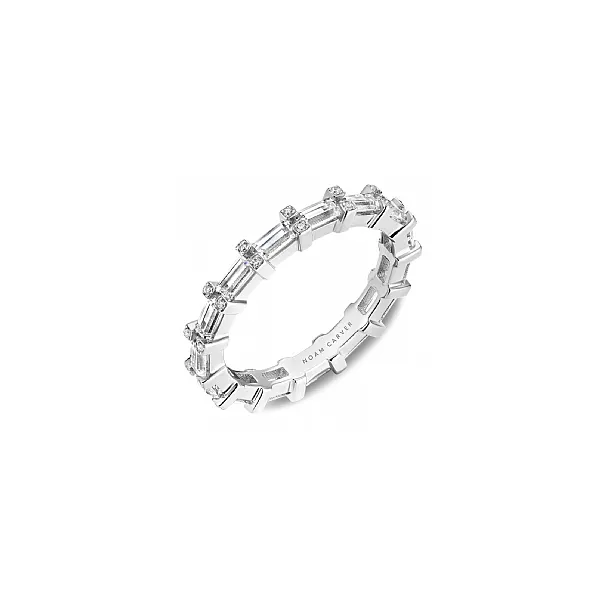Noam Carver Glow White Gold & Diamond Eternity Band SVS Fine Jewelry Oceanside, NY