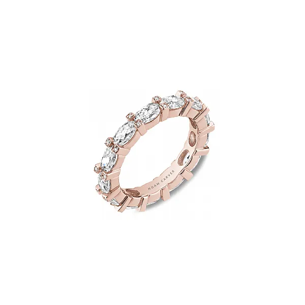 Noam Carver Glow Rose Gold & Diamond Eternity Band SVS Fine Jewelry Oceanside, NY