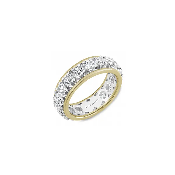 Noam Carver Glow White & Yellow Gold & Diamond Band SVS Fine Jewelry Oceanside, NY
