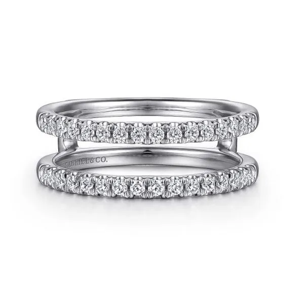 Gabriel & Co. Cait White Gold Enhancer SVS Fine Jewelry Oceanside, NY