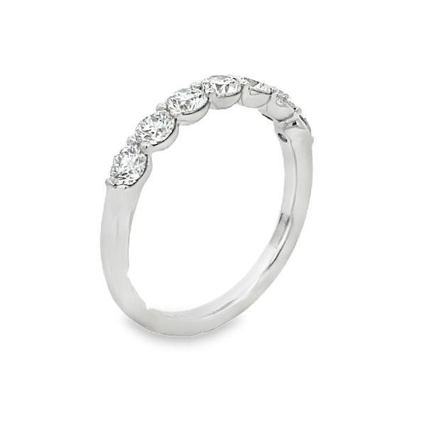 A.Jaffe Platinum Diamond Wedding Band, 0.84Cttw Image 3 SVS Fine Jewelry Oceanside, NY