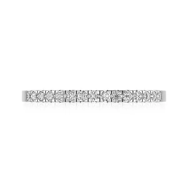 A.Jaffe Platinum Diamond Wedding Band, 0.21Cttw SVS Fine Jewelry Oceanside, NY