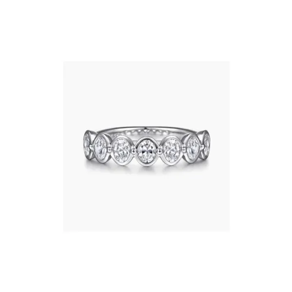 Gabriel & Co. Calypso White Gold Diamond Band SVS Fine Jewelry Oceanside, NY