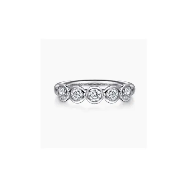 Gabriel & Co. Calypso White Gold Diamond Band SVS Fine Jewelry Oceanside, NY