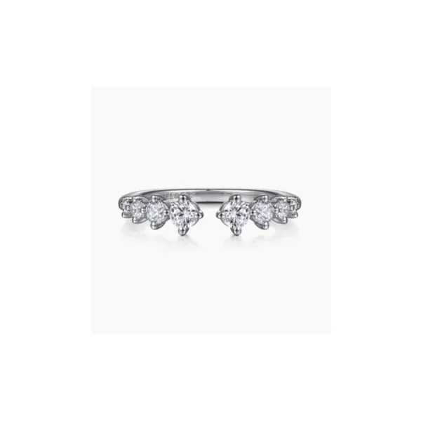 Gabriel & Co. Starlight White Gold Diamond Band SVS Fine Jewelry Oceanside, NY