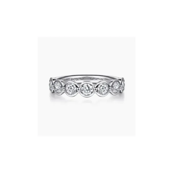 Gabriel & Co. Calypso White Gold Diamond Band SVS Fine Jewelry Oceanside, NY