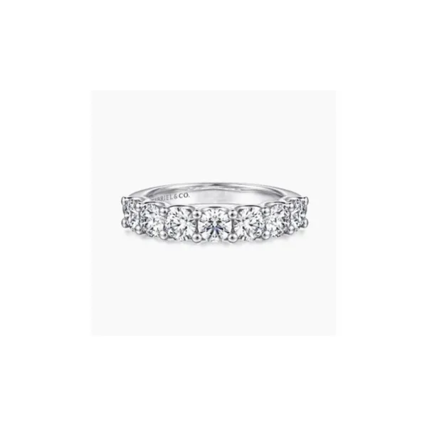 Gabriel & Co. Feline White Gold Diamond Band SVS Fine Jewelry Oceanside, NY