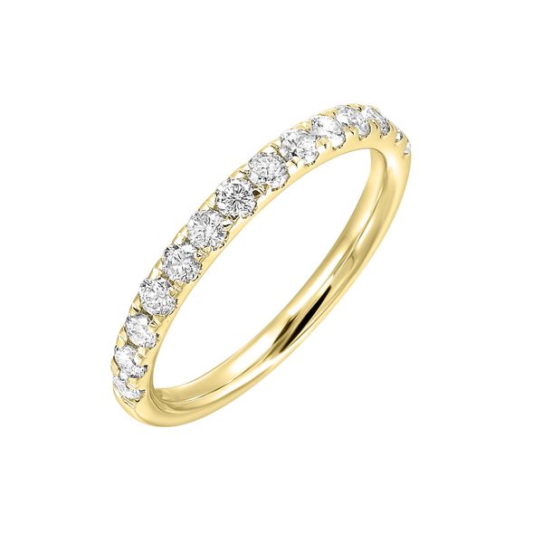 SVS Signature Yellow Gold & Diamond Wedding Band SVS Fine Jewelry Oceanside, NY