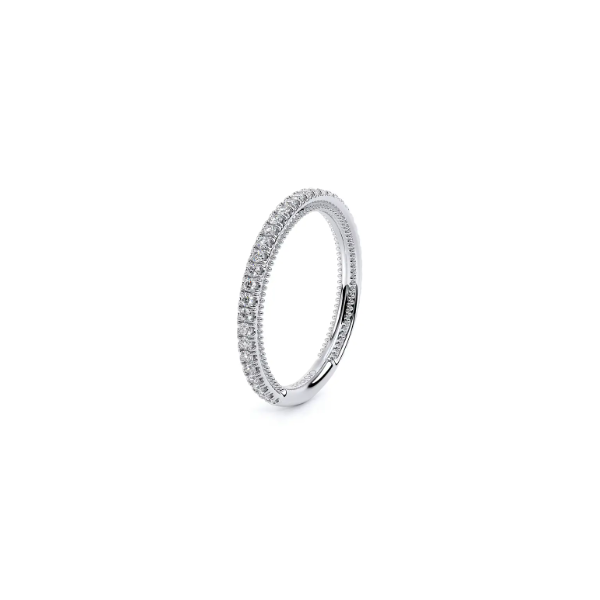 Verragio Renaissance White Gold Wedding Band Image 2 SVS Fine Jewelry Oceanside, NY