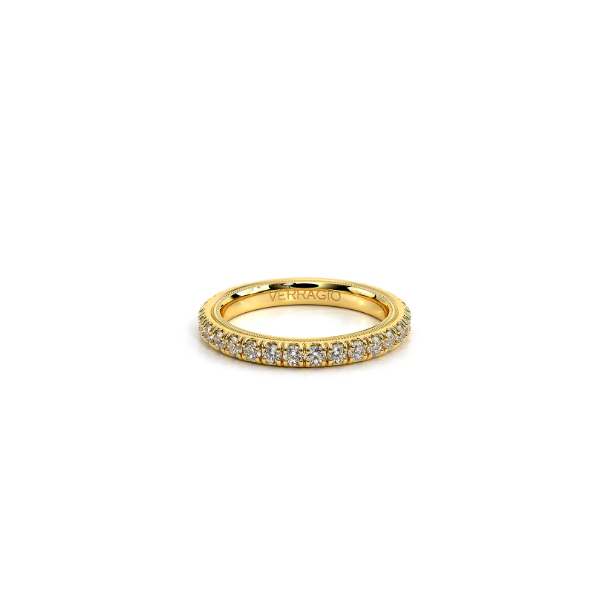 Verragio Tradition Yellow Gold Wedding Band SVS Fine Jewelry Oceanside, NY