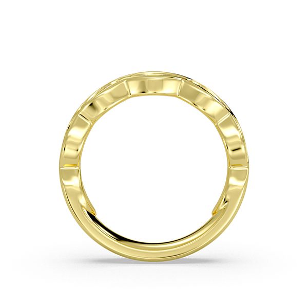 Sylvie Yellow Gold Marquise Diamond Wedding Band Image 2 SVS Fine Jewelry Oceanside, NY