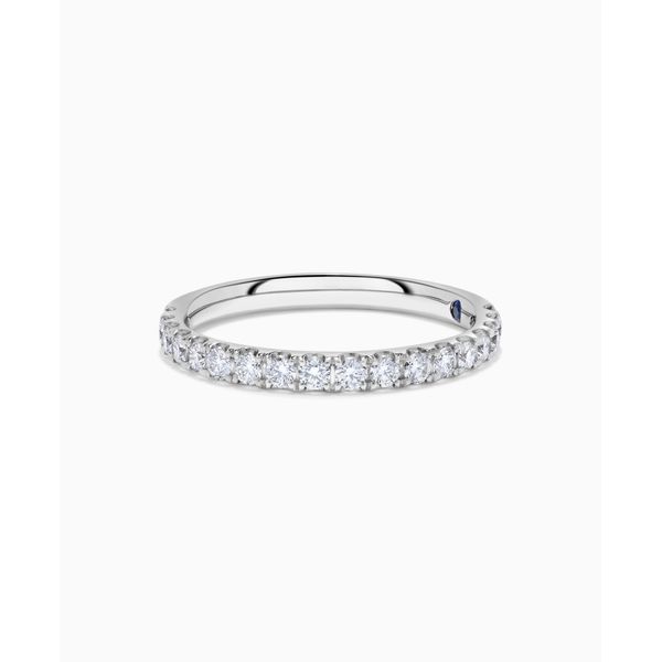 Tulip Blue 0.75 ctw Lab Grown Diamond Matching Wedding Band SVS Fine Jewelry Oceanside, NY