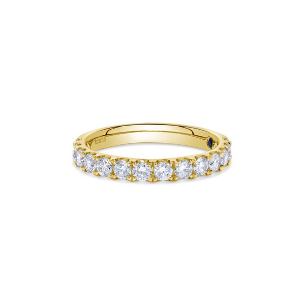Tulip Blue 1.10 ctw Lab Grown Diamond Matching Wedding Band SVS Fine Jewelry Oceanside, NY