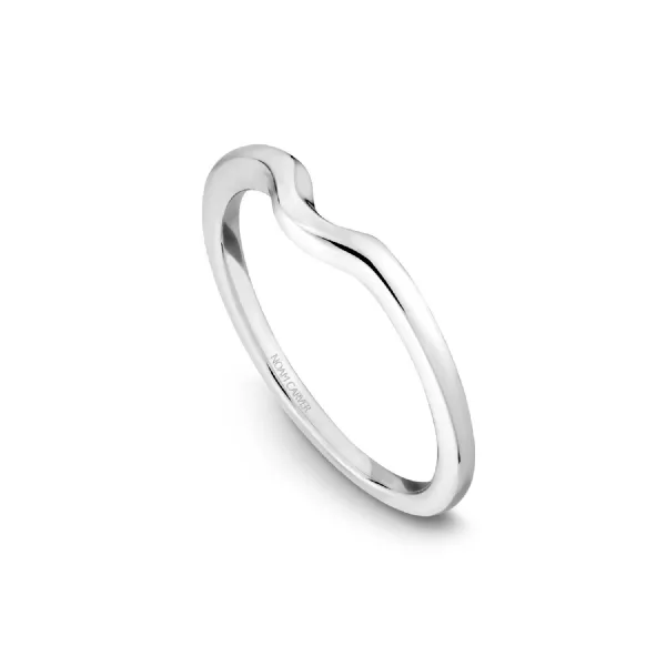 Noam Carver 14K White Gold Wedding Band SVS Fine Jewelry Oceanside, NY