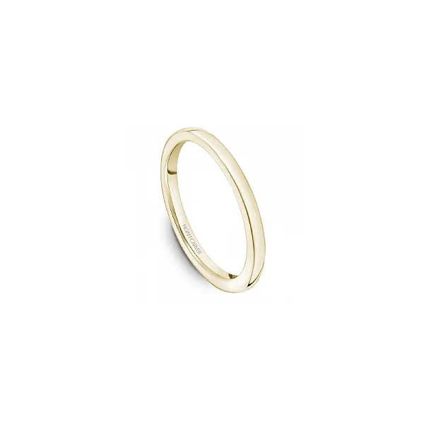 Noam Carver Yellow Gold Wedding Band SVS Fine Jewelry Oceanside, NY