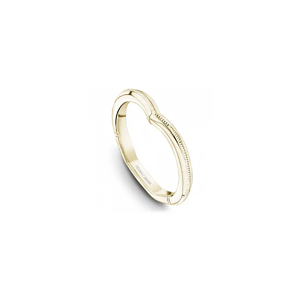 Noam Carver Yellow Gold Wedding Band SVS Fine Jewelry Oceanside, NY