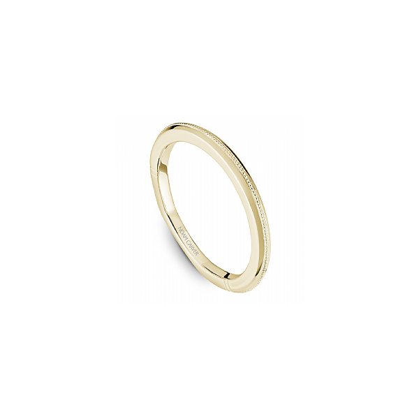 Noam Carver Yellow Gold Wedding Band SVS Fine Jewelry Oceanside, NY