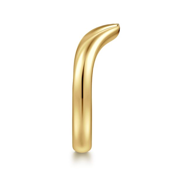 Gabriel & Co. Contemporary Yellow Gold Anniversary Ring Image 4 SVS Fine Jewelry Oceanside, NY