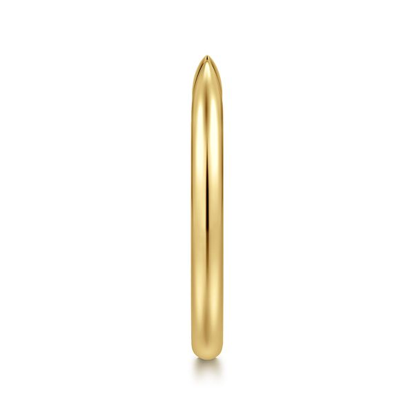 Gabriel & Co. Contemporary Yellow Gold Anniversary Ring Image 4 SVS Fine Jewelry Oceanside, NY