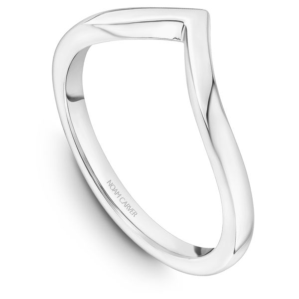 Noam Carver White Gold Wedding Band SVS Fine Jewelry Oceanside, NY