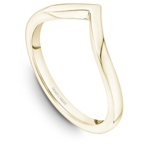 Noam Carver Yellow Gold Wedding Band SVS Fine Jewelry Oceanside, NY