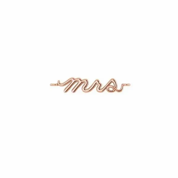 Rose Gold 17.21 x 3.31 mm mrs Link SVS Fine Jewelry Oceanside, NY