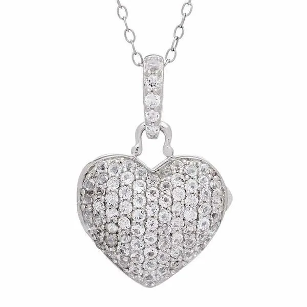 With You Carly Sterling Silver Locket SVS Fine Jewelry Oceanside, NY