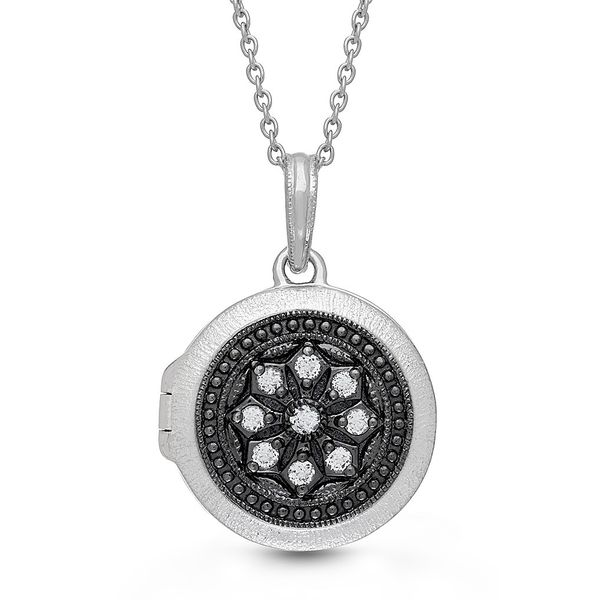 With You Roxy Sterling Silver Locket SVS Fine Jewelry Oceanside, NY