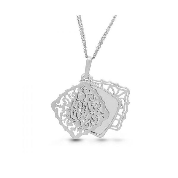 With You Mimi Sterling Silver Locket Image 2 SVS Fine Jewelry Oceanside, NY