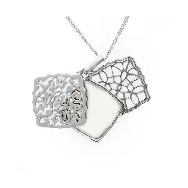 With You Mimi Sterling Silver Locket Image 4 SVS Fine Jewelry Oceanside, NY