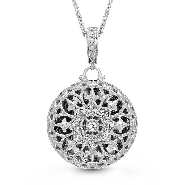 With You Beatrice Sterling Silver Locket SVS Fine Jewelry Oceanside, NY