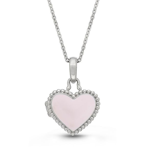 With You Olivia Sterling Silver Locket SVS Fine Jewelry Oceanside, NY