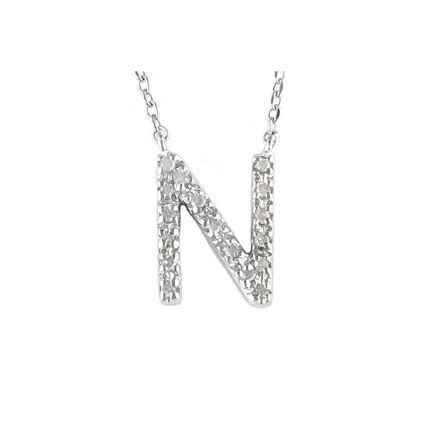 Sterling Silver Initial 