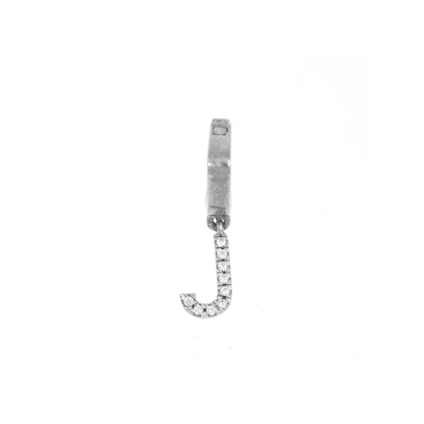 Ella Stein Diamond Initial J Charm, .01ctw SVS Fine Jewelry Oceanside, NY