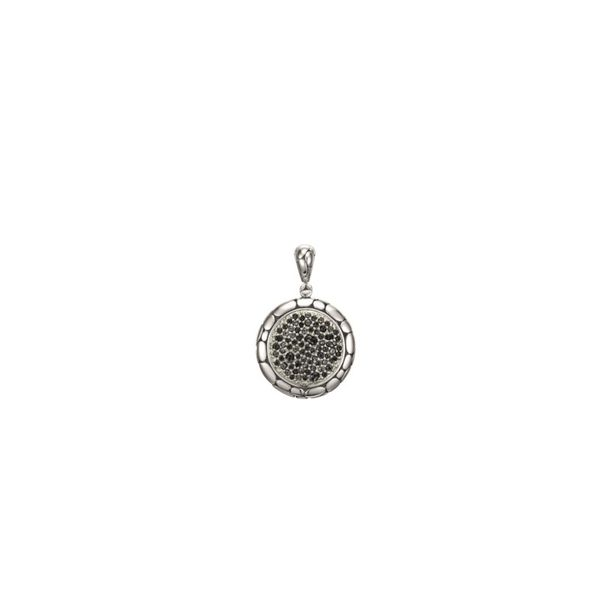 John Hardy Kali Collection Silver & Black Sapphire Pendant SVS Fine Jewelry Oceanside, NY