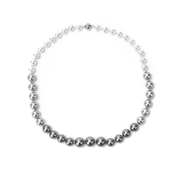 Sterling Silver Pearl Necklace And Earrings Set SVS Fine Jewelry Oceanside, NY