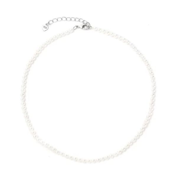 Sterling Silver 5 mm Cultured Pearl Necklace SVS Fine Jewelry Oceanside, NY