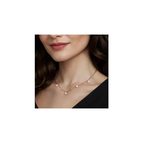Gabriel & Co. Bujukan Yellow Gold And Pearl Necklace Image 2 SVS Fine Jewelry Oceanside, NY