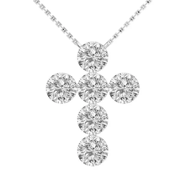 Lab Grown Diamond Cross, 1.14Cttw