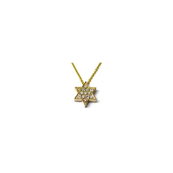 Yellow Gold Diamond Star Of David SVS Fine Jewelry Oceanside, NY