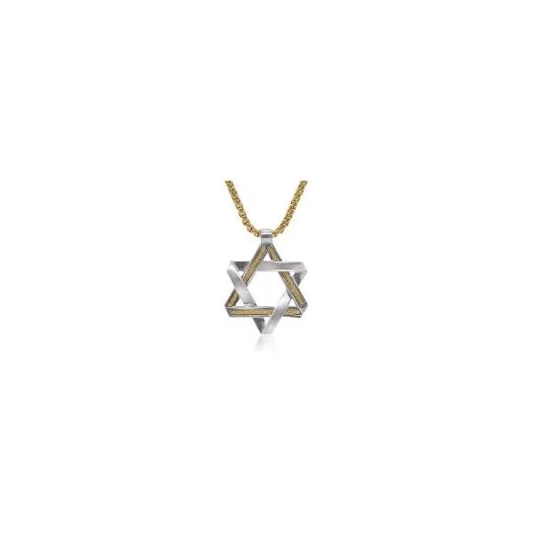 ALOR Yellow Cable And Stainless Steel Star Of David SVS Fine Jewelry Oceanside, NY